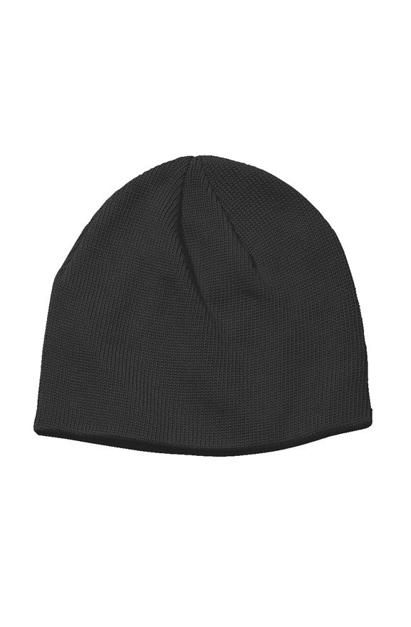 PYS Black Organic Cotton Beanie