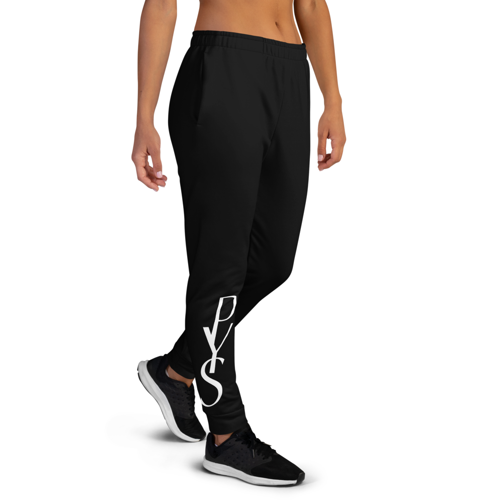 PYS White Logo Women's Joggers