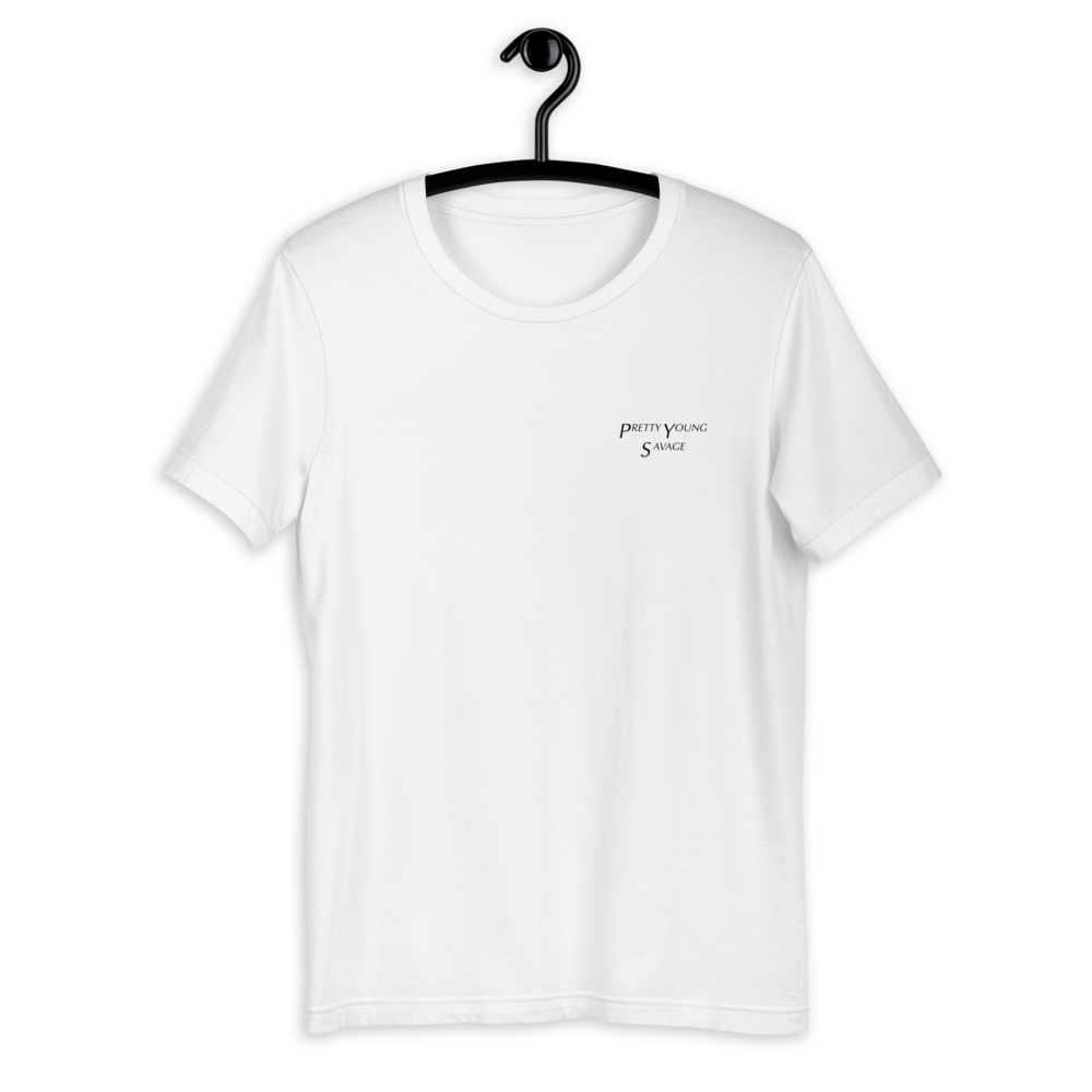 PYS Slogan White Unisex Tee